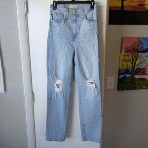 Madewell The Perfect Vintage Straight Jeans Size 26T